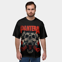 Футболка оверсайз мужская Pantera, цвет: 3D-принт — фото 2