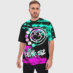 Футболка оверсайз мужская Blink-182 6, цвет: 3D-принт — фото 2