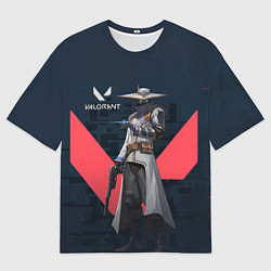 Футболка оверсайз мужская CYPHER VALORANT, цвет: 3D-принт