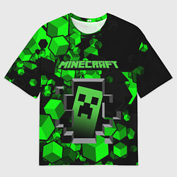 Мужская футболка оверсайз Minecraft