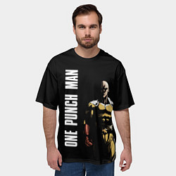Футболка оверсайз мужская One Punch Man, цвет: 3D-принт — фото 2
