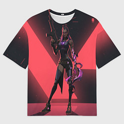 Мужская футболка оверсайз Lover of Reyna