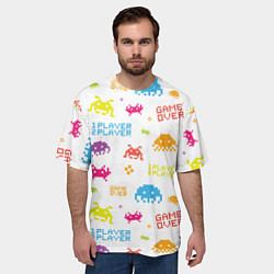 Футболка оверсайз мужская Players, цвет: 3D-принт — фото 2