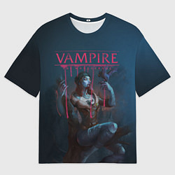 Футболка оверсайз мужская Vampire: The Masquerade, цвет: 3D-принт