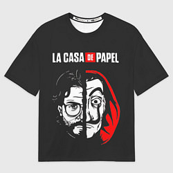 Мужская футболка оверсайз La casa de papel