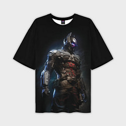 Мужская футболка оверсайз Batman: Arkham Knight
