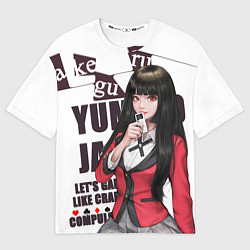 Мужская футболка оверсайз Kakegurui