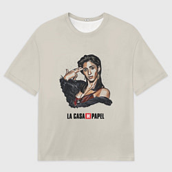 Мужская футболка оверсайз БУМАЖНЫЙ ДОМ