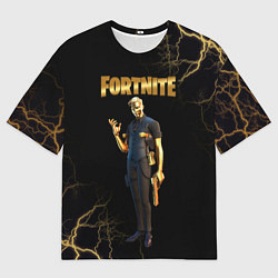 Футболка оверсайз мужская Gold Midas Fortnite 2, цвет: 3D-принт