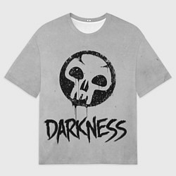 Мужская футболка оверсайз Emblems Darkness