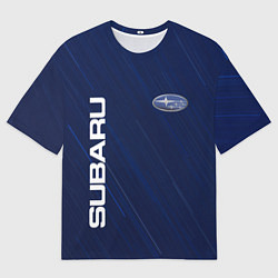 Мужская футболка оверсайз SUBARU