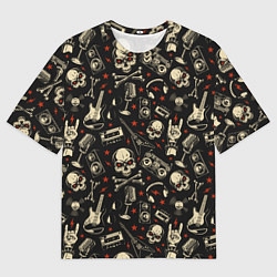 Футболка оверсайз мужская Heavy Metal, цвет: 3D-принт