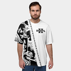 Футболка оверсайз мужская Игорь, цвет: 3D-принт — фото 2