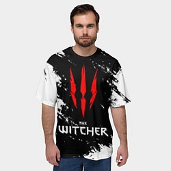 Футболка оверсайз мужская The Witcher, цвет: 3D-принт — фото 2
