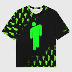 Мужская футболка оверсайз BILLIE EILISH БИЛЛИ АЙЛИШ