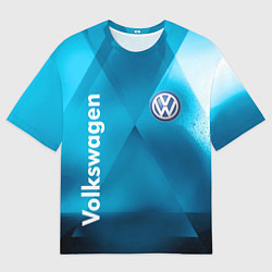 Футболка оверсайз мужская VOLKSWAGEN, цвет: 3D-принт
