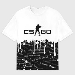 Футболка оверсайз мужская COUNTER STRIKE, цвет: 3D-принт