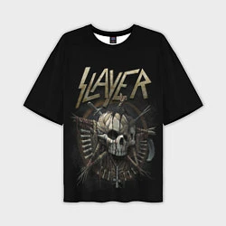 Футболка оверсайз мужская Slayer, цвет: 3D-принт