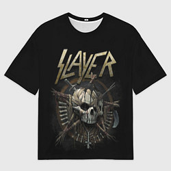 Мужская футболка оверсайз Slayer