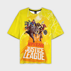 Мужская футболка оверсайз Justice League