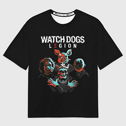 Футболка оверсайз мужская Watch Dogs Legion, цвет: 3D-принт