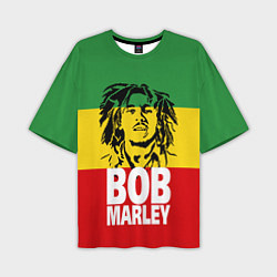 Мужская футболка оверсайз Bob Marley