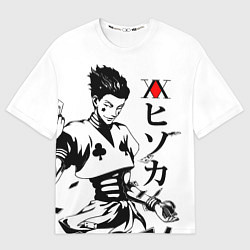 Футболка оверсайз мужская Hunter x Hunter, Hisoka, цвет: 3D-принт