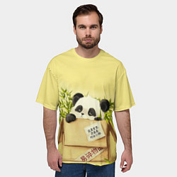 Футболка оверсайз мужская Заказывали Панду? ?, цвет: 3D-принт — фото 2