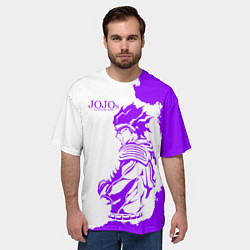 Футболка оверсайз мужская JoJo Bizarre Adventure, цвет: 3D-принт — фото 2