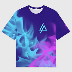 Футболка оверсайз мужская LINKIN PARK ЛИНКИН ПАРК, цвет: 3D-принт