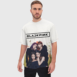 Футболка оверсайз мужская BlackPink, цвет: 3D-принт — фото 2