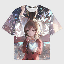 Футболка оверсайз мужская Город в котором меня нет, цвет: 3D-принт