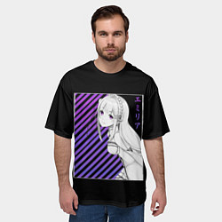 Футболка оверсайз мужская Re:Zero, цвет: 3D-принт — фото 2