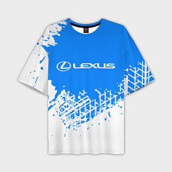 Футболка оверсайз мужская LEXUS ЛЕКСУС, цвет: 3D-принт