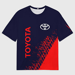 Мужская футболка оверсайз TOYOTA ТОЙОТА