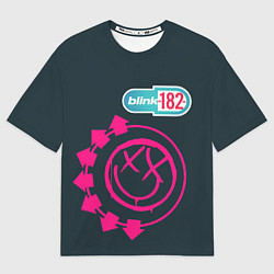 Мужская футболка оверсайз Blink 182