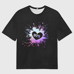 Мужская футболка оверсайз BTS