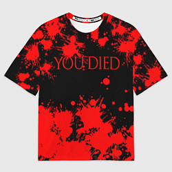 Футболка оверсайз мужская DARK SOULS, цвет: 3D-принт