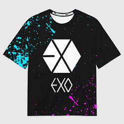 Футболка оверсайз мужская EXO BAND, цвет: 3D-принт
