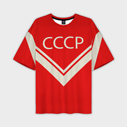 Мужская футболка оверсайз СССР хоккейная форма