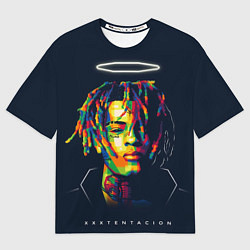 Футболка оверсайз мужская XXXTENTACION, цвет: 3D-принт