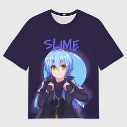 Футболка оверсайз мужская Slime, цвет: 3D-принт