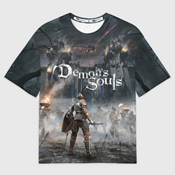 Футболка оверсайз мужская Demons Souls, цвет: 3D-принт
