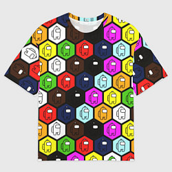 Мужская футболка оверсайз AMONG US