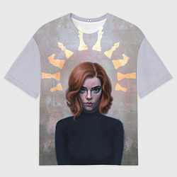 Мужская футболка оверсайз Ход Королевы