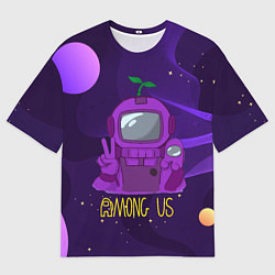 Мужская футболка оверсайз Among Us x Fortnite