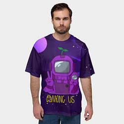 Футболка оверсайз мужская Among Us x Fortnite, цвет: 3D-принт — фото 2