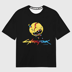 Мужская футболка оверсайз Cyberpunk 2077