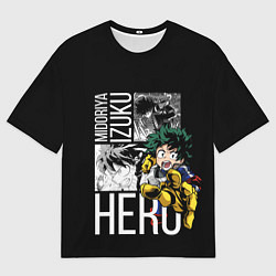 Футболка оверсайз мужская Hero, цвет: 3D-принт