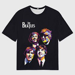 Футболка оверсайз мужская The Beatles, цвет: 3D-принт